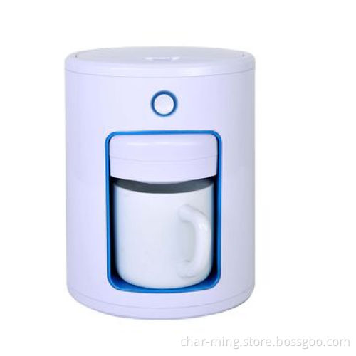 Espresso coffee maker in compact size with boiler and pump and with 2 interchangeable filter